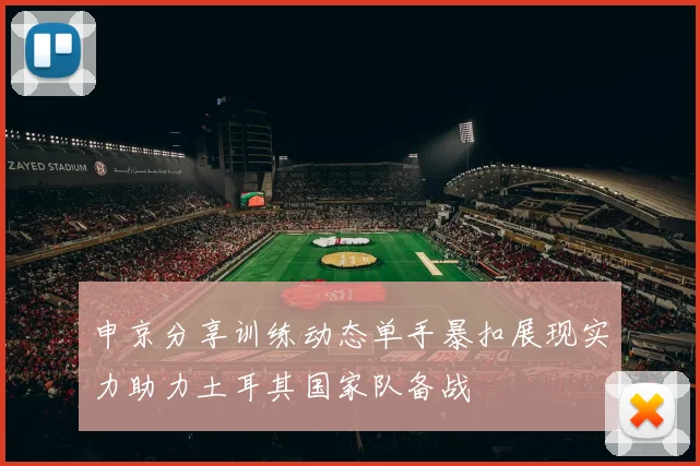 申京分享训练动态单手暴扣展现实力助力土耳其国家队备战